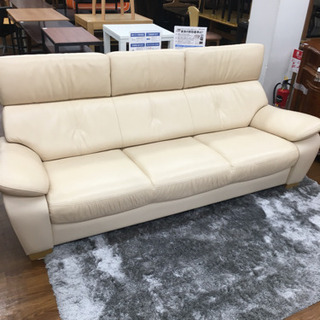 【トレファク南浦和店】カリモク レザーソファー