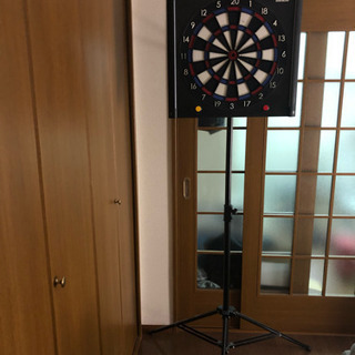 値下げ相談可能です。『DARTSLive200s、Dartsスタンド、Dartsliveオリジナル労災マット』 