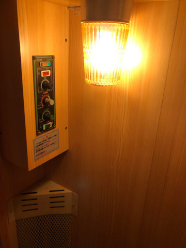 家庭用サウナルーム。