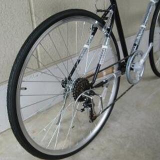 〔新品〕クロスバイク（シマノ製６段変速・７００－２８C）