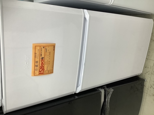 未使用品 ハイアール 2ドア冷蔵庫 JR-N130A