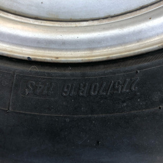 TOYOTA ランドクルーザー 70 純正 鉄ホイール タイヤ付き