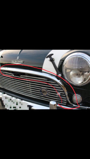 ローバーミニmk1グリルトップモール Non Non 島尻の外装 車外用品の中古あげます 譲ります ジモティーで不用品の処分