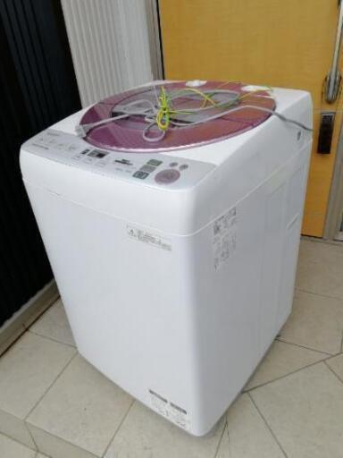 縦型洗濯機 2013年 シャープ Es Gv80m P 8 0kg ゆーすけ 平塚の生活家電 洗濯機 の中古あげます 譲ります ジモティーで不用品の処分