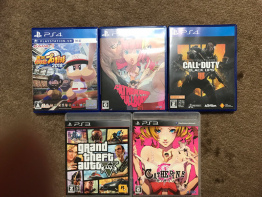 [訂正]最終値下げ！本日限定！PS4.PS3のソフトセット売りします。(価格相談可)