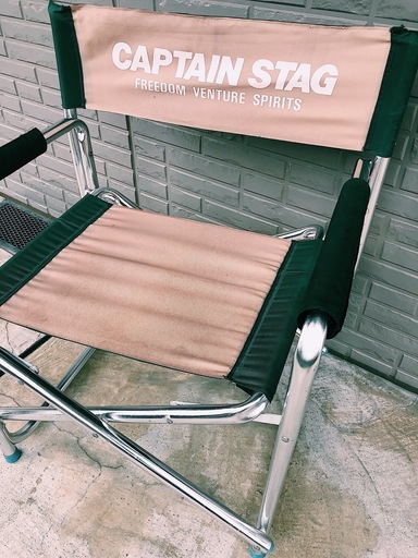 CAPTAIN STAG キャプテンスタッグ　折りたたみ　チェア　２脚セット　coleman