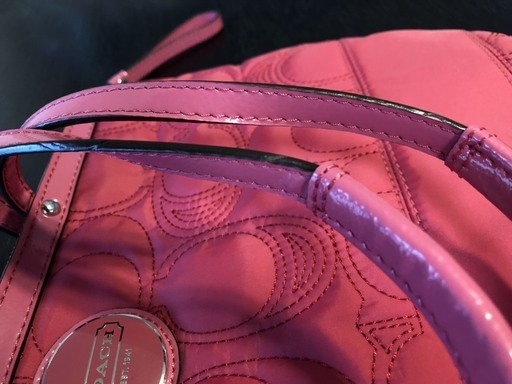 未使用品】COACH コーチトートバッグ ポメグラネイト F17668-SV/ZJ