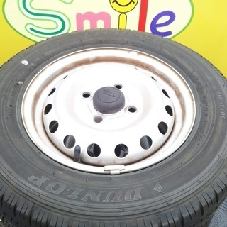 夏 12インチ 145R12  6PR LT アトレー ハイゼット ダイハツ純正ホイール 軽トラック 中古/4本