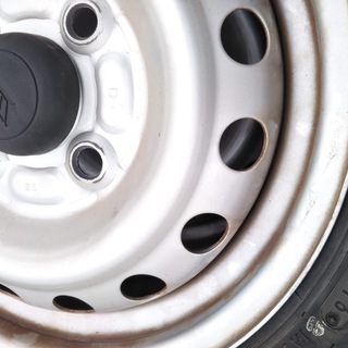 夏 12インチ 145R12  6PR LT アトレー ハイゼット ダイハツ純正ホイール 軽トラック 中古/4本