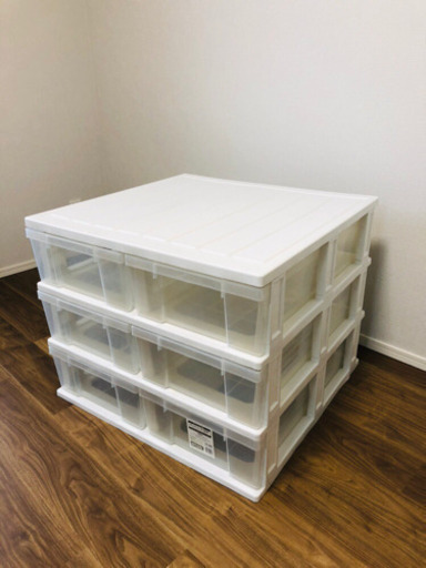 衣装ケース 3段2列 ニトリ 押入チェスト Koke 池上の収納家具 収納ケース の中古あげます 譲ります ジモティーで不用品の処分