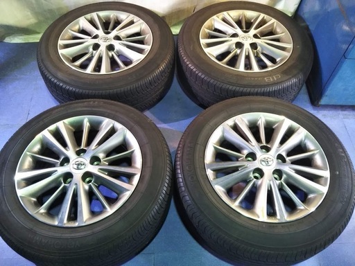 良質 夏16インチ 215/60R16【富山】中古/4本 カムリ ウィンダム マーク