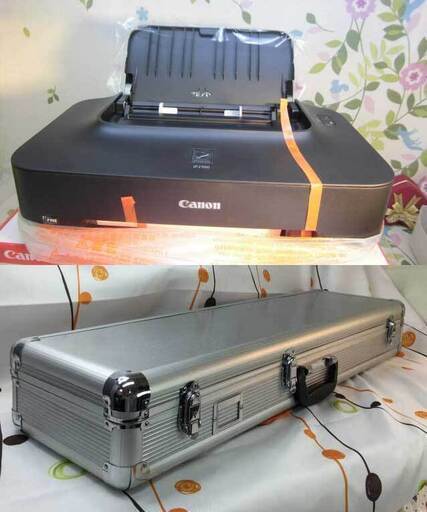 8.000円　訳ありプリンター　Canon ピクサスiP2700型と三線用アルミハードケースセット　未使用品です、宜しくお願い致します。