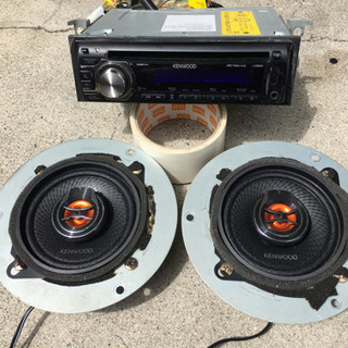 KENWOOD[CDデッキ、スピーカー]