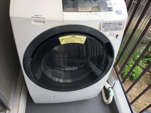 【中古】ドラム洗濯機　HITACHI BD-S3800L　※7月28日（日）まで限定です。※