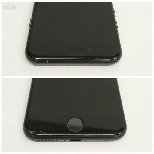 SIMフリー iPhone 7 128GB Black 美品 バッテリー83% | alfasaac.com