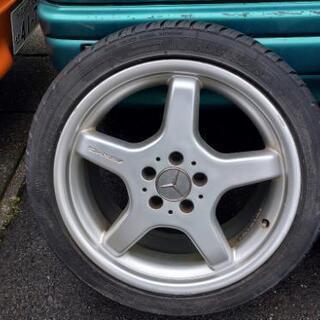 AMG純正１８インチ アルミホイール