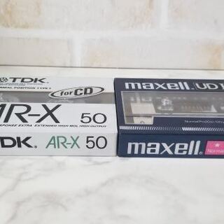 カセットテープ　TDK　マクセル