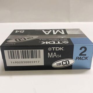 TDK 2パック　カセットテープ