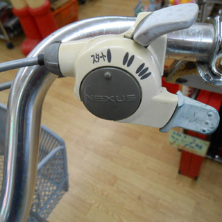 マルキン ママチャリ 26インチ 自転車 3段変速レバー オレンジ FONCE