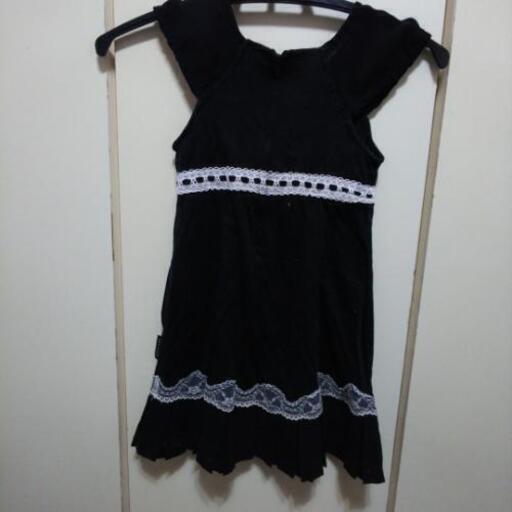 黒白ワンピース 女の子 Norin 上溝のキッズ用品 子供服 の中古あげます 譲ります ジモティーで不用品の処分