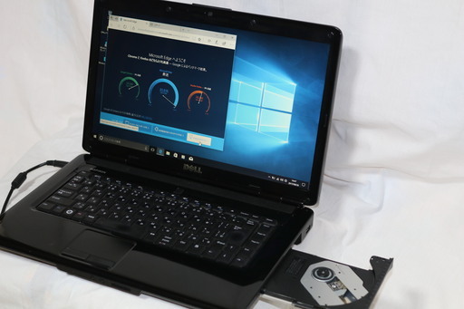 DELL inspiron1545 最新Windows10メモリー増設完了。正規版オフィス
