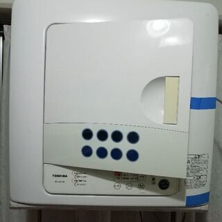 TOSHIBA衣類乾燥機 ED-45C ホワイト - 生活家電