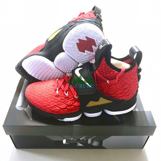 正規品 NIKE ナイキ レブロン15 ダイアモンドターフ レッドu0026