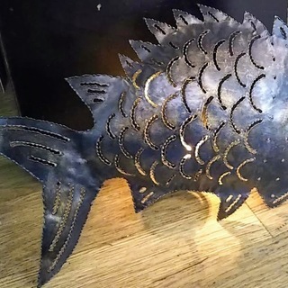 魚型ランプシェードA