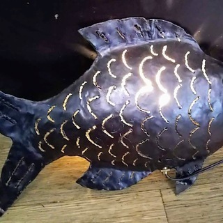 魚型ランプシェードB