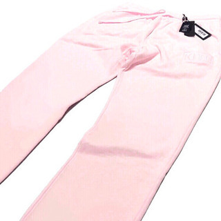 正規品 KITH キス クラシック ボックスロゴ スウェットパンツ ピンク