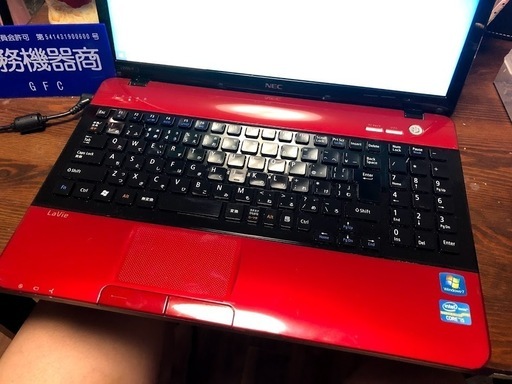 Corei5搭載！メモリ増設！ブルーレイ対応！ハイスペックでオシャレな赤！Windows10・オフィス認証済！ Corei5搭載！メモリ増設！ブルーレイ対応！ハイスペックでオシャレな赤