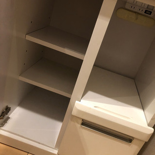 値下げしました レンジ 炊飯器など収納家具 便利です コンセント二股が二つ付き Shon6969 安中の収納家具 食器棚 キッチン収納 の中古あげます 譲ります ジモティーで不用品の処分