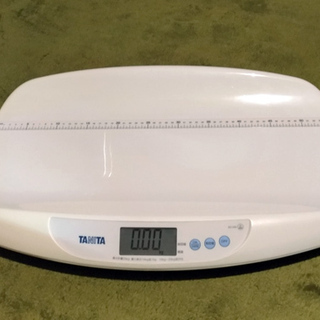 タニタ デジタルベビースケール BD-586 （ホワイト） 体重計