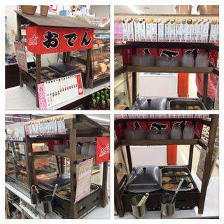 セブンイレブン用おでん屋台  ハンドメイド