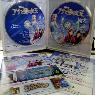 「アナと雪の女王」新品Blu-ray&DVD&未使用デジタル映像...
