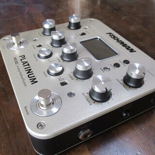 FISHMAN アコギ・ベース用プリアンプDI Platinum Pro EQ/DI Analog 