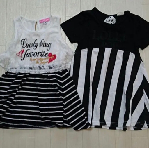 女児 110 ワンピース 2点セット めろ 一宮の子供用品の中古あげます 譲ります ジモティーで不用品の処分