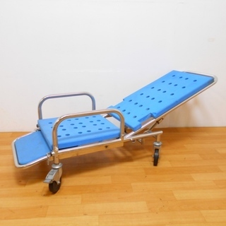 9/7多比良商会 入浴 介護用 ストレッチャー 背もたれ角度5段階調整可能