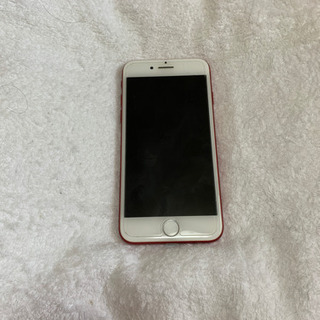 iPhone7 美品 赤色 