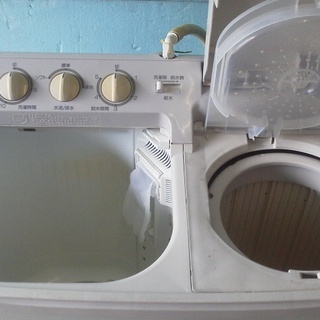 日立 二層式洗濯機 4.5L - 旭川市