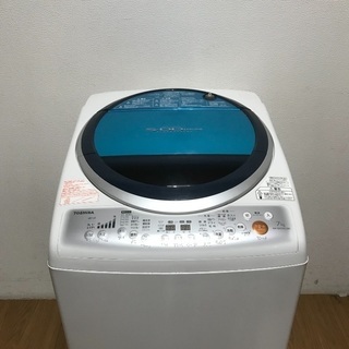 即日受渡可❣️東芝7キロ静音ヒーター乾燥洗濯機12000円