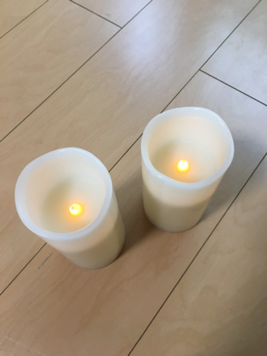 ダイソーのアロマキャンドル風電池式間接照明 クロワッサン 尾頭橋の照明器具の中古あげます 譲ります ジモティーで不用品の処分