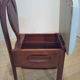極美品☆婚礼家具13万8千円で購入三面鏡＆椅子セット 収納＆ライト