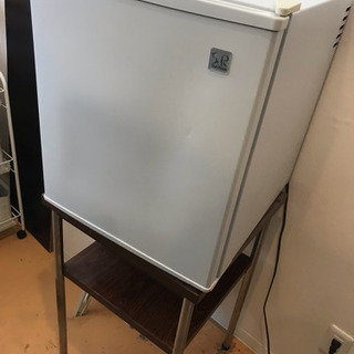 小型冷蔵庫 (置き台付き)