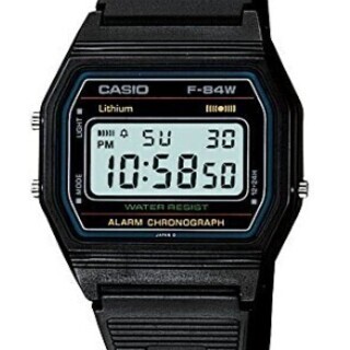 CASIO 腕時計 スタンダード F-84W-1　650円で売ります