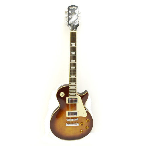 エピフォン LP STD HB レスポールスタンダード 調整済み 美品 ロック けいおん 部活 トラ杢 ギブソン LP STD(0220304547-T)