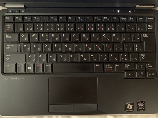 超高速SSD、8GBメモリ】DELL Latitude E7240 Core i5 Windows10(1809