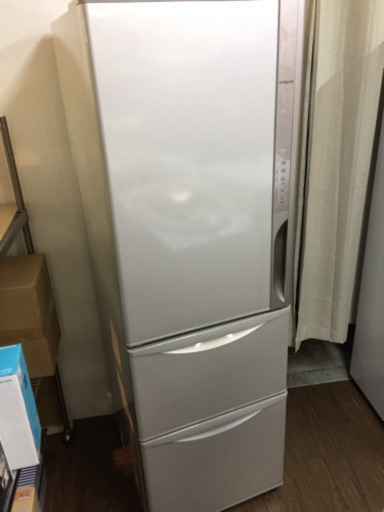 日立 3ドア冷蔵庫 R-K320EVL（T） 2014年式 315L 自動製氷機能付き