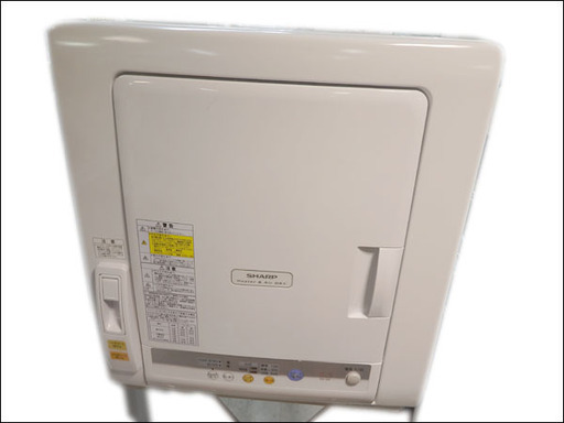 動作品/シャープ◆衣類乾燥機/KD-55F◆5.5kg/ステンレスドラム◆専用台付 動作品/シャープ◇衣類乾燥機/KD-55F◇5.5kg/ステンレスドラム◇専用台付