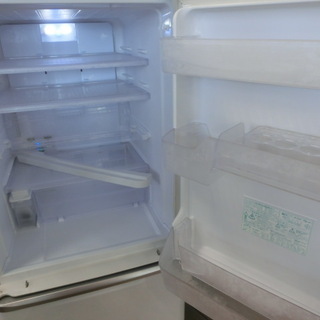 安心6ヶ月保証】3ﾄﾞｱ冷蔵庫 SHARP SJ-PW35W-S 2012年製 350L 扉打痕有